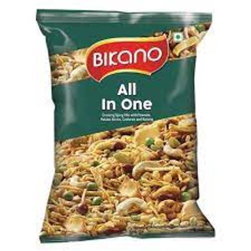 Crispy Vegan Snack Mixture Of Peas Potatoes Cornflakes Peanuts Bikano Namkeen  Carbohydrate: 28% Percentage ( % )