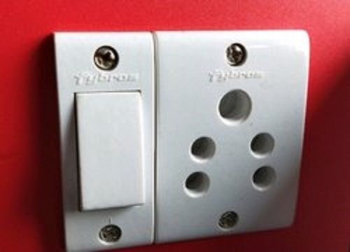 Easy Toggle Slim Light Touch Great White Electrical Modular Switches Application: Home Appliances