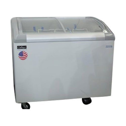 White High Performance Long Durable And Strong Two Door Top Open Electrical Deep Freezer 