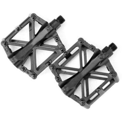 Long Lasting Anti Slip Rust Resistant Aluminum Alloy Bicycle Flat Pedal Dimension(L*W*H): 20.32 X 10.16 X 20.32 Cm  Centimeter (Cm)