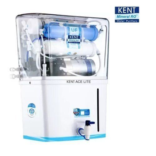 Wall Mounted Kent Ace Lite Ro Water Purifier, 8 L Dimension(L*W*H): 380 X 270 X 505 Millimeter (Mm)