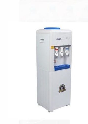 White Plastic Single Phase Electric Semi-Automatic Hot And Cold Atlantis Water Dispenser Design: Stylish