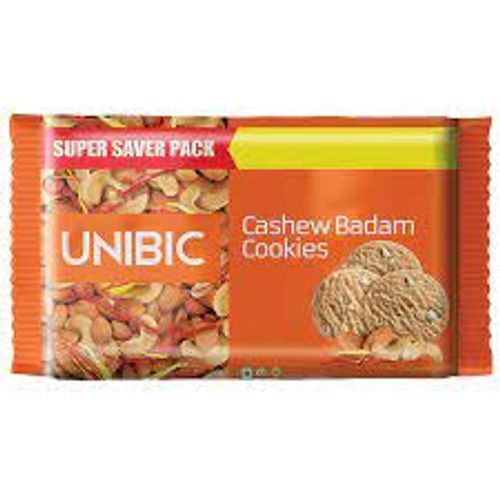 Wonderful Soft And Crunchy Testy Enjoy The Rich Flavour Unibic'S Cashew Badam Cookies  Fat Content (%): 5 Grams (G)