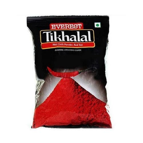 Features Hot And Spicy Taste 100Gram Packaging Size Everest Red Chilli Powder  Grade: Food Grade