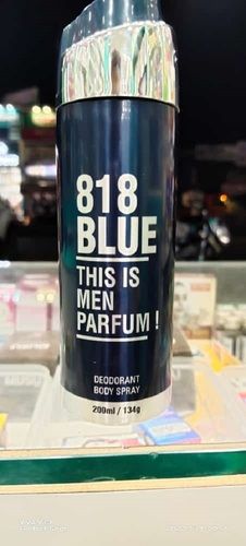 200 Ml Mens Daily Use Perfume 818 Blue Deodorant Body Spray