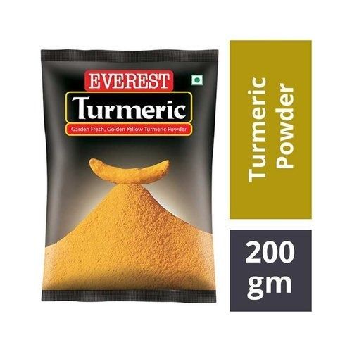 200gram Packaging Size Dried Golden Yellow Turmeric Everest Powder