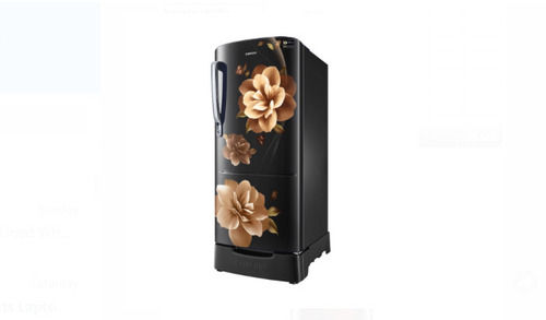 Black 3 Star Capacity 192 Liter Fast Cooling Samsung Single Door Refrigerator  Dimension(L*W*H): 50 X 45 X 84.5  Centimeter (Cm)