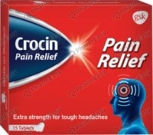 Crocin Pain Relief Tablets, Pack Of 15 Tablet