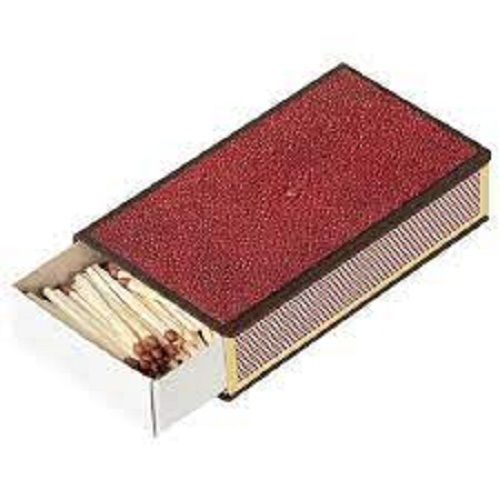 Light Weight And Rectangular Long Stick Easy To Use Maroon Match Box