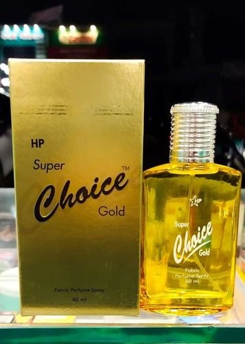 Pack Of 60 Ml Bottle For Daily Use Hp Super Choice Gold Fabric Perfume Spray