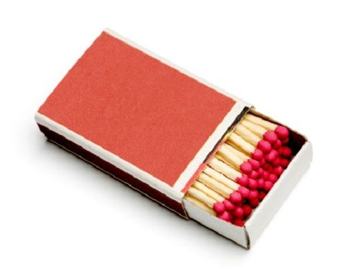 Rectangular Long Stick Easy To Use Light Weight Red Match Box