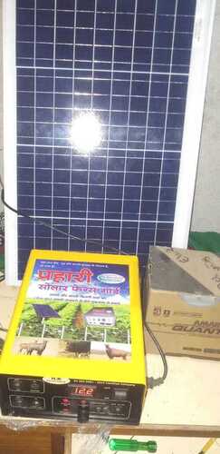 Plastic Shock Resistant Energy Efficient Long Life Span Black And Yellow Solar Battery 