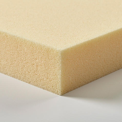Tear Resistant Lightweight Comfortable Skinfriendly Soft Cream Pu Foam  Texture: Plain