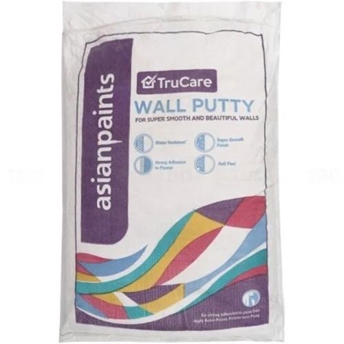 White Powder Form Interior Trucare Asian Paint Wall Putty For Internal Walls And Ceiling