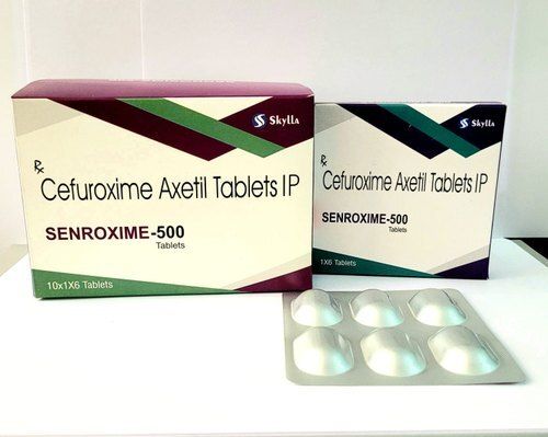 Anti Bacterial Medicine Cefuroxime Senroxime Tablet Recommended By Doctor