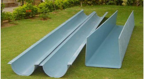 Corrosion Proof Coated FRP Rain Water Gutter For Roofing System