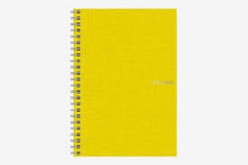 Writing Easy To Carry And Light Weight Plain Yellow Hardcover School Notebook