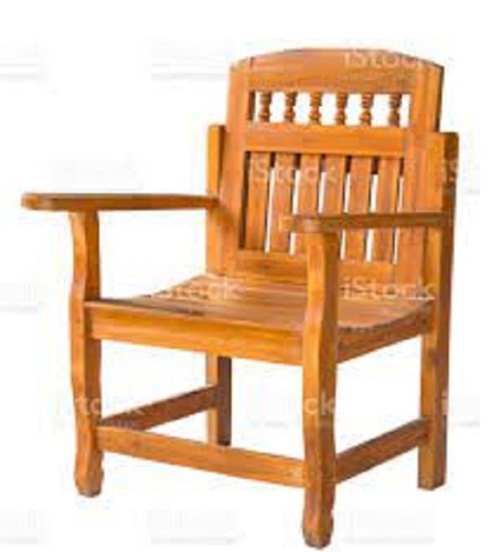 Handmade Easy To Clean Classic Look Elegant Stylish Designer Brown Wooden Chair