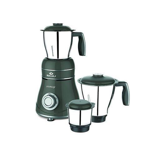 Black Easy To Use Smooth And Sturdy Bajaj Storemix 800 Watts Mixer Grinder 18000 Rpm