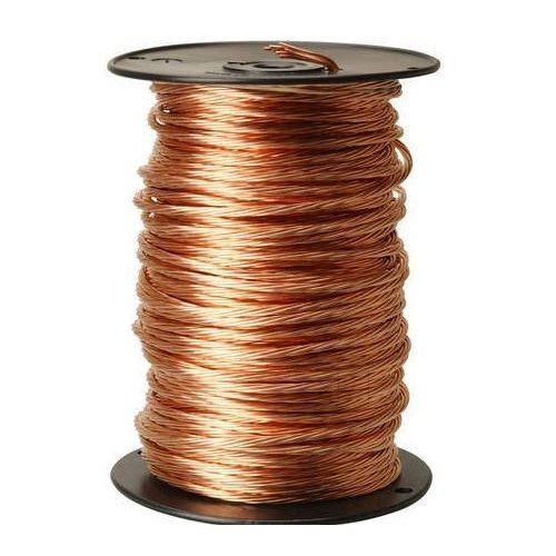 Brown Heat Resistance Double Core Flexible Light Weight Copper Alloy Wire