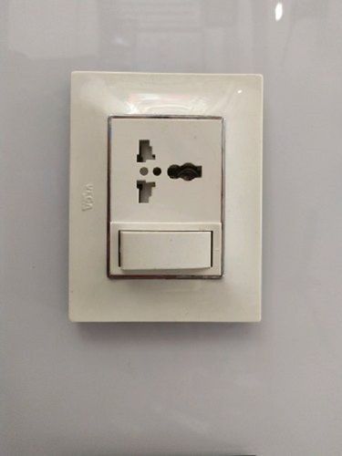 White Highly Efficient Easy To Fit Strong Heavy Duty Durable Electrical Switches 