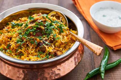 Food Hygienically Prepared Super Tasty Delicious Rich Aroma Rich Masala Veg Biryani