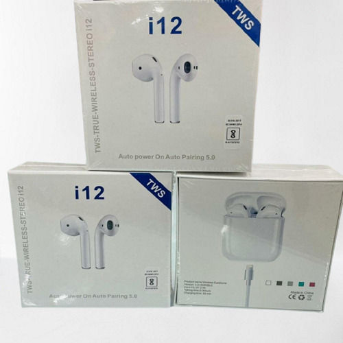 I12 Tws True Wireless Stereo 100% Original Product Bluetooth Headset  Battery Backup: 12 Hr Hours