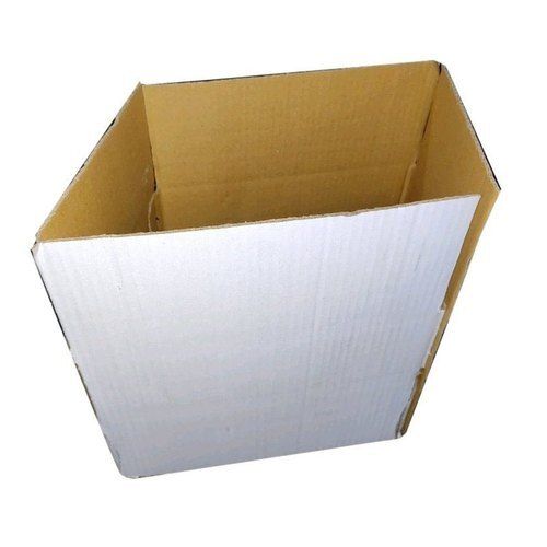 Moisture Resistance And Long-Lasting White Plain Corrugated Boxes