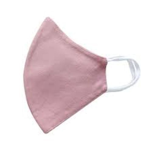 Quality Protection Anti Bacterial Washable Reusable Cotton Pink Face Mask 