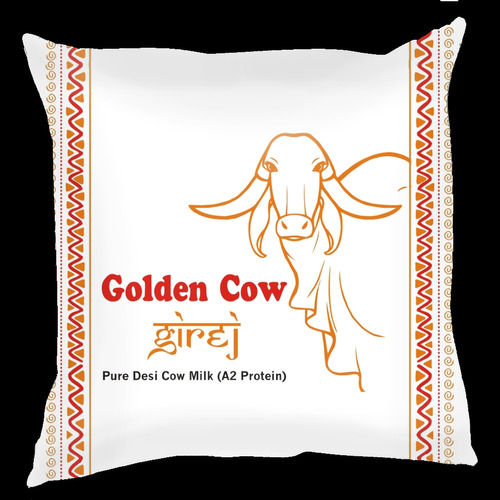 Rich In Protein And Vitamins No Added Colors Golden Girej Desi Cow Milk