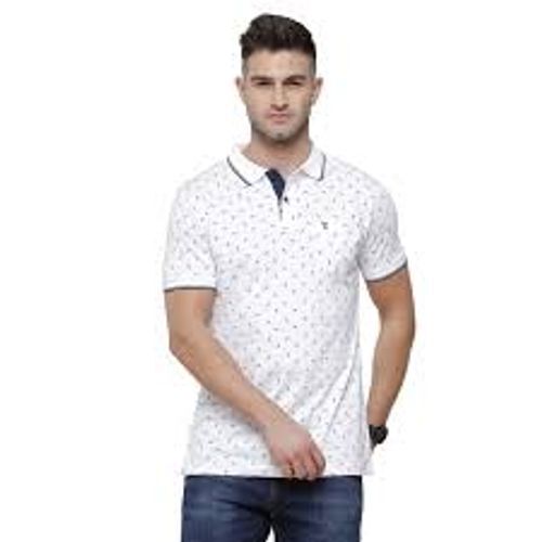 Casual Wear Cotton Short Sleeves Printed T Shirts For Mens