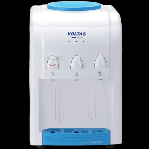 White Voltas Minimagic Pure Table Top Water Dispenser With Cooling Capacity Of 3L/Hr