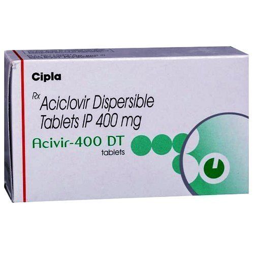 Acivir Cipla 400 Mg Aciclovir Dispersible Tablets Recommended For: Doctor