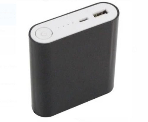 Black Figermetal Body Capacity 10400 Mah Battery Type Li-Polymer Micro Usb Type Power Bank  Warranty: 1 Year