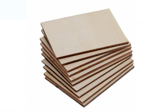 Brown Square Shape Birch Plywood With Height 2 Foot And 2 Mm Thickness For Furniture 