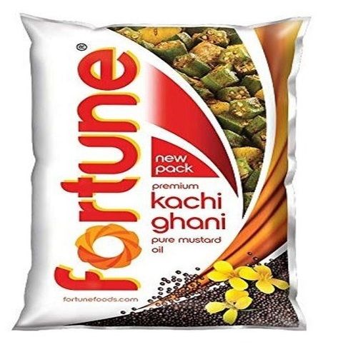 Organic Fortune Premium Kachi Ghani Mustard Oil With Low Fat Value