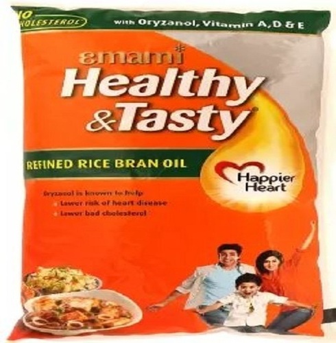 कम फैट वैल्यू वाला ऑर्गेनिक हेल्दी और टेस्टी रिफाइंड राइस ब्रान ऑयल