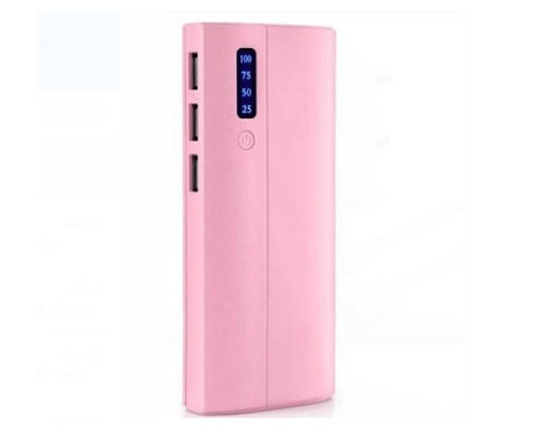  Type Li-Polymer Micro Usb Type Power Bank With Lcd Screen Display, 20000 Mah Battery Body Material: Pvc