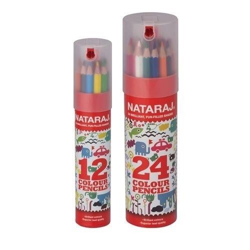 Multicolor Wooden Material Natraj Color Pencil Box For Color