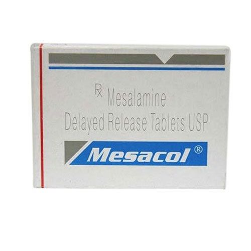 Pack Of1Box Mesalamine Delyed Relesae Tablets Usp General Medicines