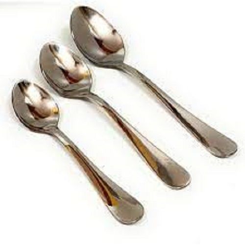 Scratch Resistant Easy To Clean Lightweight Plain Stainless Steel Spoon
