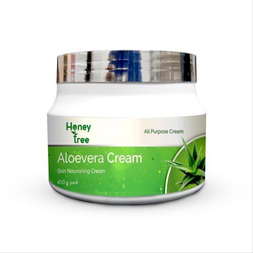 450gm Pure And Improve Skin Texture Green Honey Tree Aloe Vera Face Cream