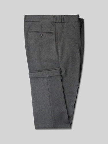 Cotton Men's Trousers - 100% Cotton Grey Color | Washable Comfortable Fit Dual Pockets Aesthetic Stripe Pattern