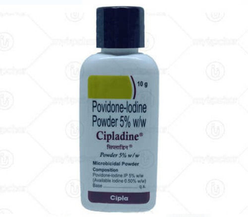 Cipladine Povidone-lodine Powder 5% W/w , Pack Of 10 Gram