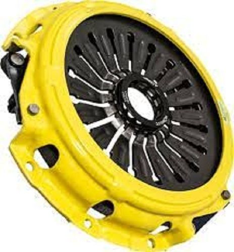 Good Heat Dissipation Highly Durable Rust Resistant Heavy Duty Round Yellow And Black Clutch Plate