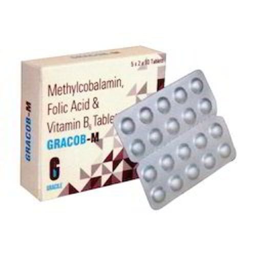 Gracob - M Methylcobalamin Folic Acid And Vitamin B Complex Tablets