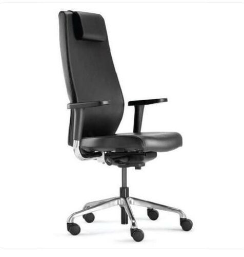 Eco-Friendly High Black Leatherette Office Chair