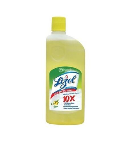 Daily Usable Citrus Fragrance Liquid Lizol Floor Cleaner For Kills 99.9 Percent Of Germs And Bacteria Instantly