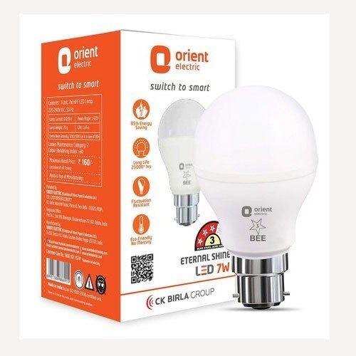 Long Life Span Low Power Consumption And Energy Efficient Led Bulb  Body Material: Aluminum