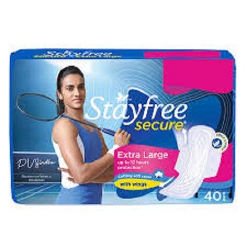 White Maintain Hygeine Anti Bacterial High Absorbent Provide Comfort Stayfree Sanitary Pads